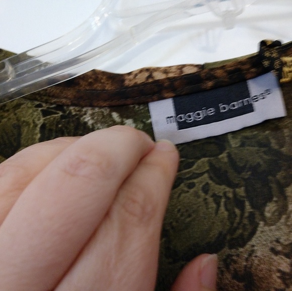 Maggie Barnes Sleeveless Blouse sz 26w - Picture 5 of 6